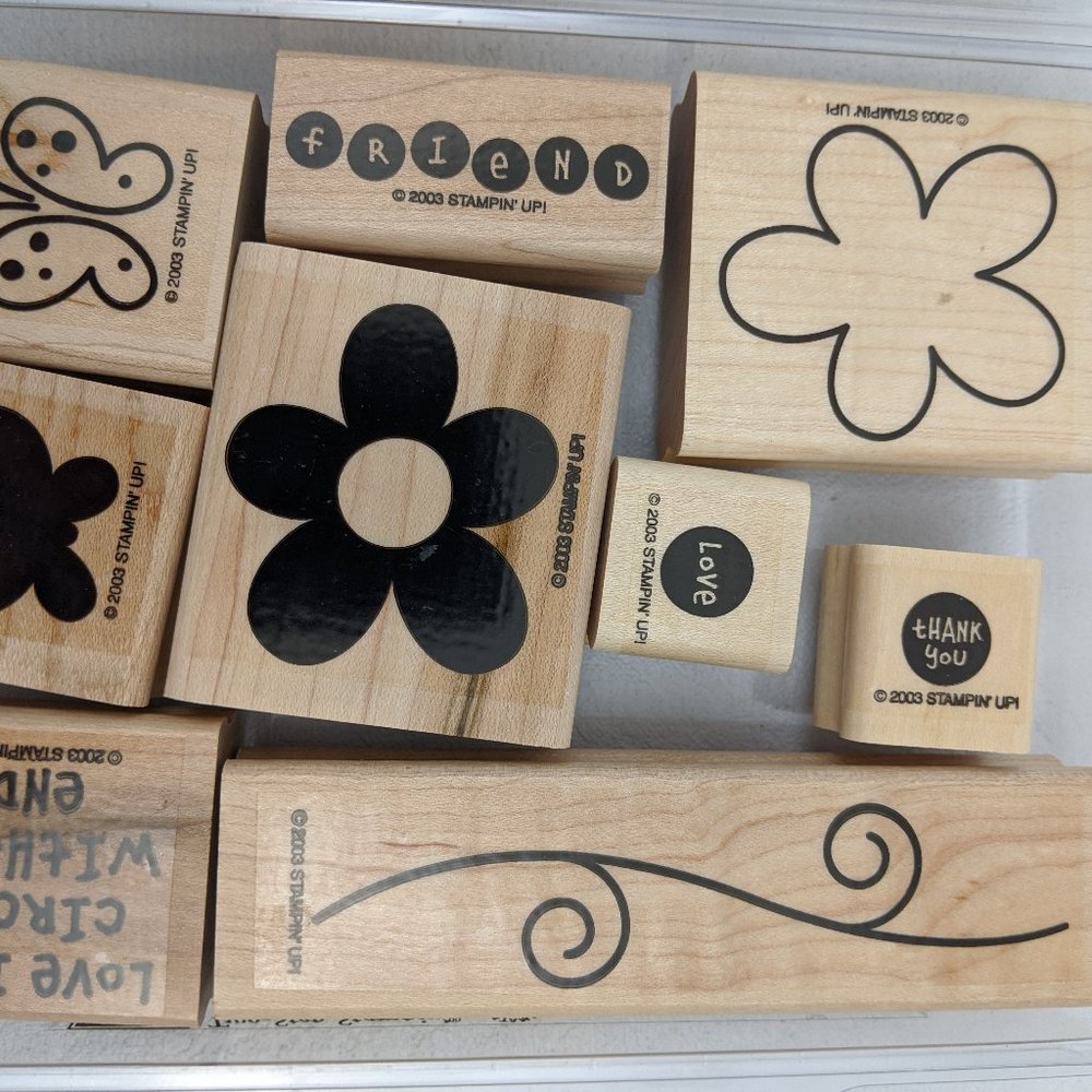 Stampin' Up Rubber Stamp Love without End